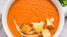 Roasted Red Pepper Tomato Bisque