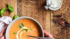 Roasted Red Pepper and Lentil Soup