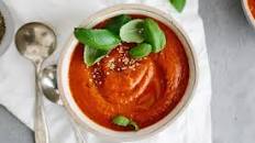 Roasted Red Pepper and Tomato Soup