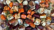 Roasted Root Vegetables, Italian-Style