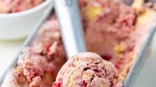 Roasted Strawberry Shortcake Ice Cream