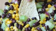 Roasted Tomatillo & Black Bean Salad