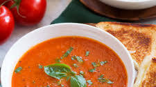 Roasted Tomato Basil Soup