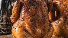 Roasted lemon Rosemary Beer Can Chicken