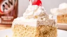 Root Beer Float Cake