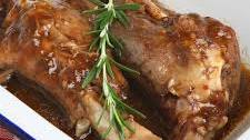 Rosemary Garlic Lamb Shanks