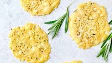 Rosemary Parmesan Cheese Crisps