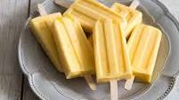 Rum Mango Lassi Popsicles