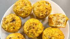 SUN-DRIED TOMATO AND FETA SAVORY MUFFINS