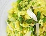 Saffron Risotto with Asparagus