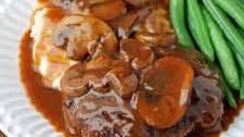Salisbury Steak with Mushroom Gravy