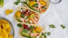 Salmon Al Pastor Tacos