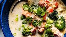 Salmon Coconut Soup Recipe