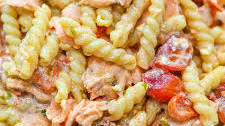 Salmon Feta Pasta