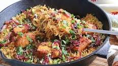 Salmon Fish Biryani | Fish Dum Biryani
