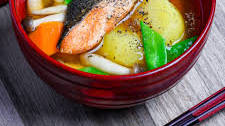 Salmon Miso Soup