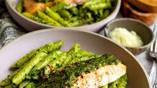 Salmon Pesto Pasta