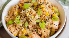 Salmon Rice Bowls (One Pot Rice Cooker Meal)