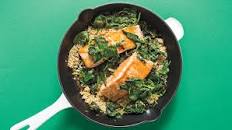 Salmon, Spinach, and Quinoa Bowl