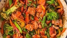 Salmon Stir Fry
