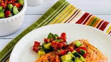 Salmon with Avocado Salsa