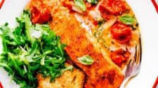 Salmon with Burst Tomato Sauce