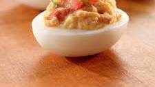 Salsa Deviled Eggs