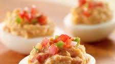 Salsa Deviled Eggs
