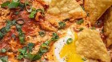 Salsa Poached Eggs