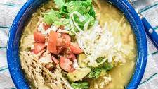 Salsa Verde White Chicken Chili