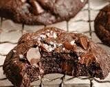 Salted Brownie Cookies