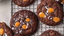 Salted Caramel Brownie Cookies