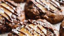 Salted Caramel Brownie Cookies