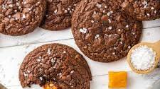 Salted Caramel Brownie Mix Cookies Recipe