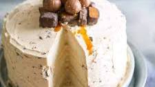 Salted Caramel Chocolate Chip Cake