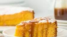 Salted Caramel Gooey Brown Butter Cake