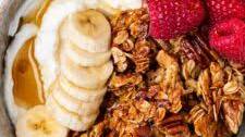 Salted Maple Pecan Granola