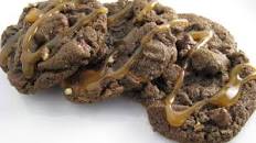 Salty Chocolate-Caramel Turtle Cookies