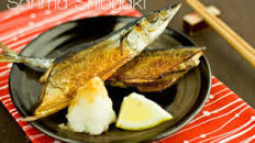 Sanma Shioyaki (Salt-Grilled Pacific Saury)