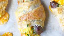 Sausage, Egg, Cheese Breakfast Crescent Roll Ups