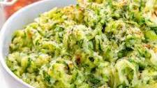 Sautéed Shredded Zucchini
