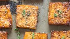 Savory Lemon & Herb Baked Tofu