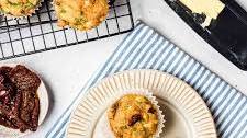Savoury Muffins with Feta and Vegetables (Vegetarian)