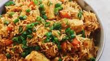 Schezwan Tofu Fried Rice