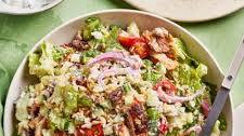 Scorched Rice Loaded Chicken Gyros Bowl