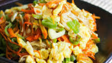 Scrambled Egg Vegetable Stir Fry