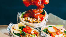 Scrambled Tofu Breakfast Burrito (30 minutes!)