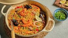 Seafood Kabsa Paella Style