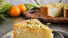 Semolina Cake with Orange Cardamom Syrup