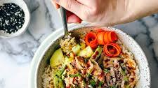 Sesame Ginger Rice Bowls with Mackerel
